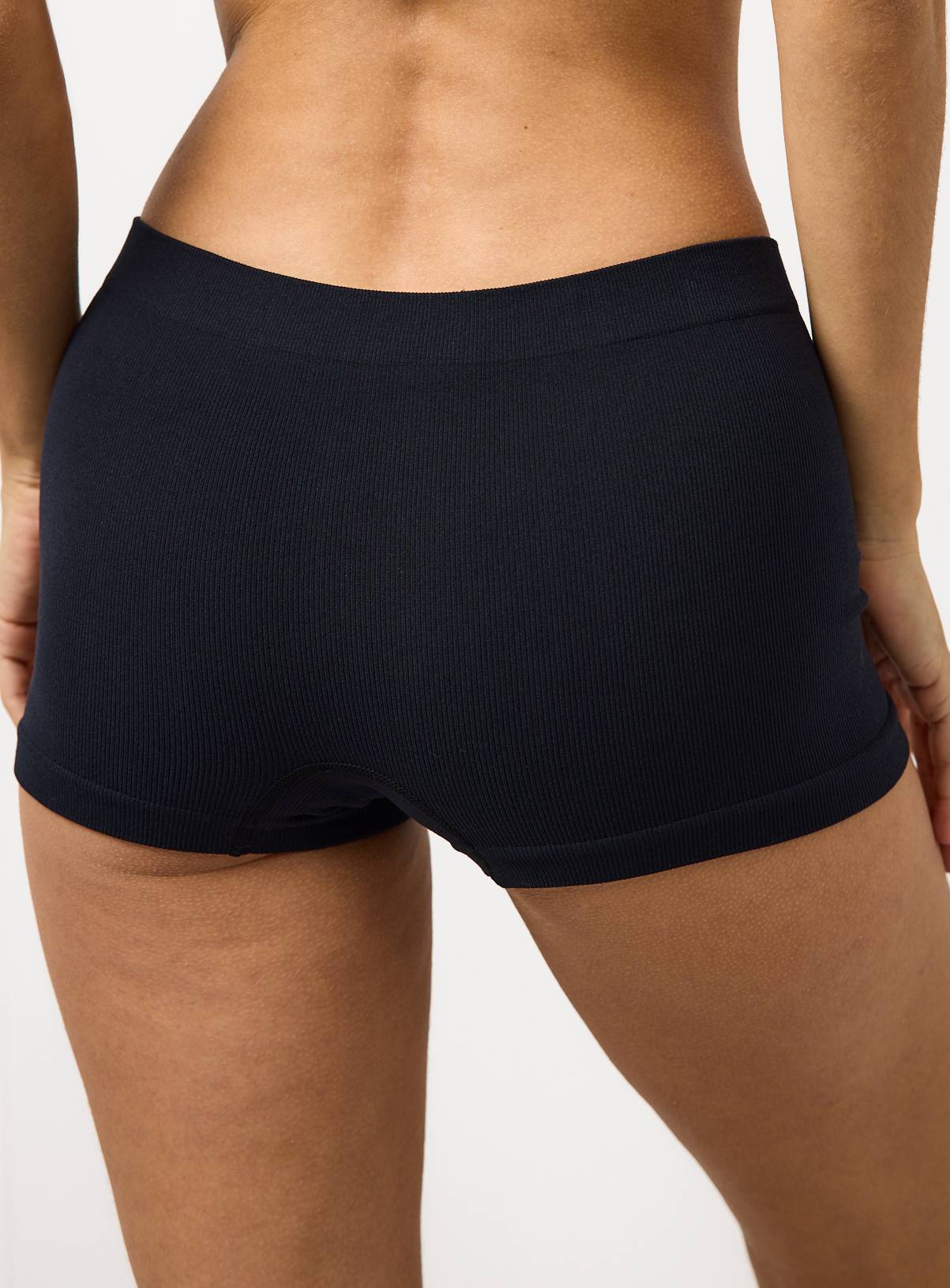 Ribbed Seamless Knicker Shorts 3 Pack L - Image 4